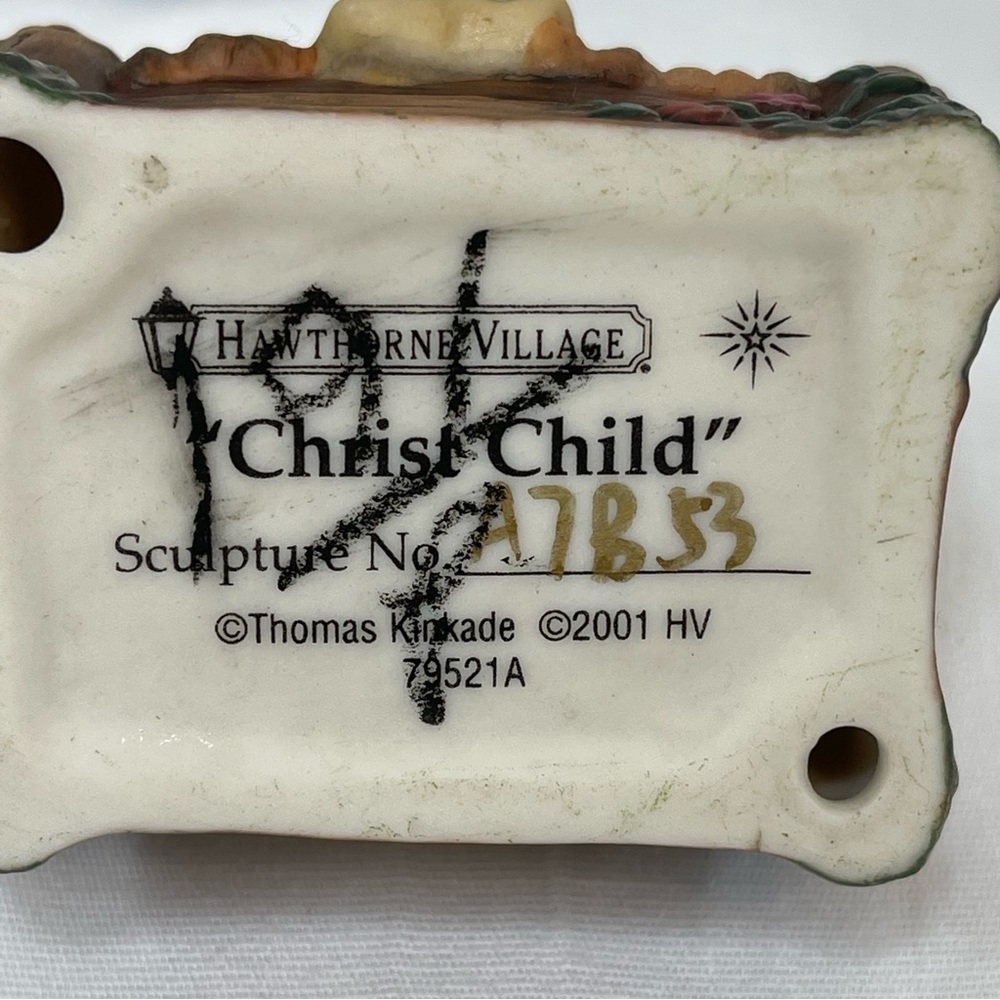 Thomas Kinkade 2001 Lot Christ Child Mary Joseph Nativity Christmas. - Picture 9 of 9